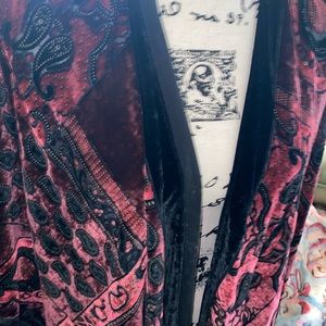 Velvet kimono